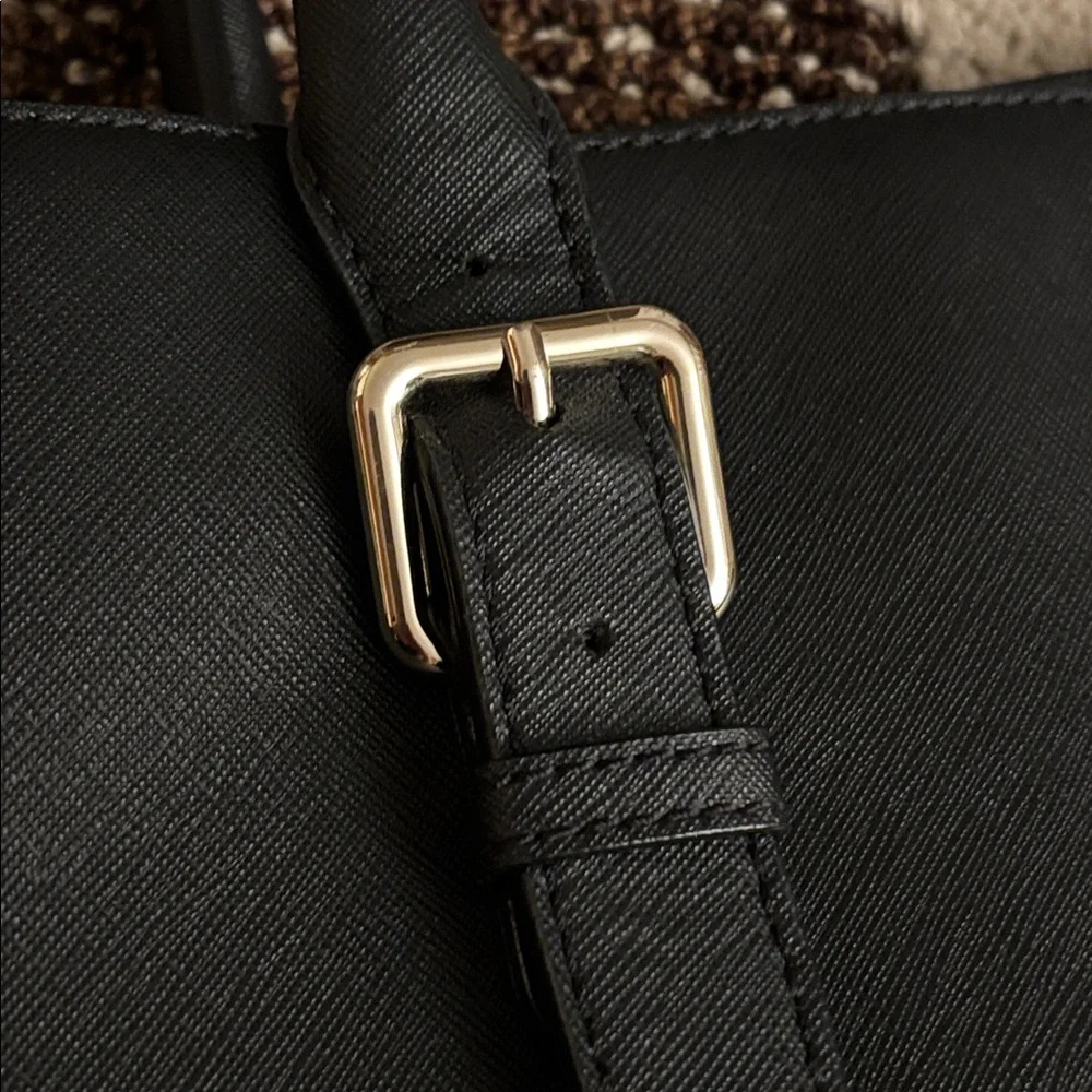 Kate Spade 2015 Black Leather Cove Street Airel Shoulder Bag